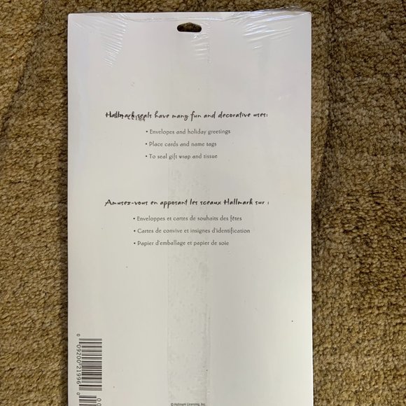 Mahogany Christmas Seals - Set of 3 Packs - Picture 2 of 2